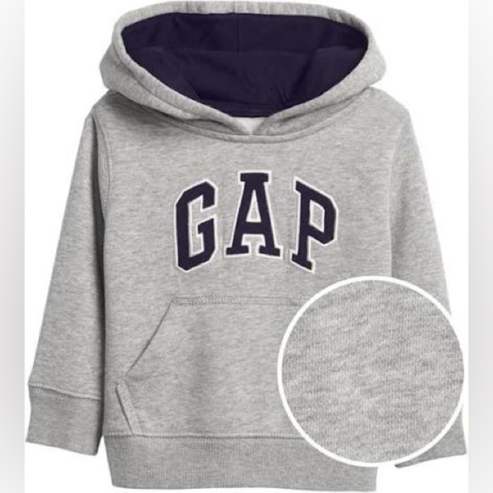 BRANDNEW GAP Toddler  Light Gray Hoodie